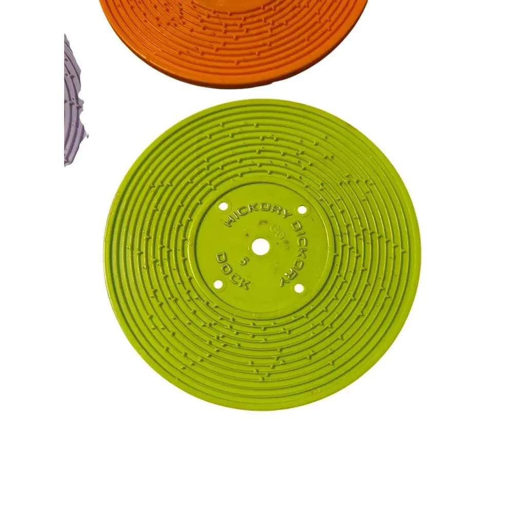 Vintage Fisher Price Replacement Records #995 Double Sided Green Blue Purple